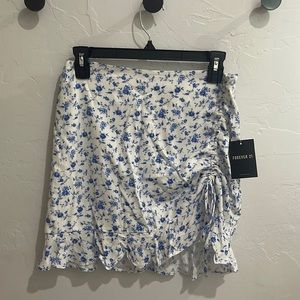NWT Forever 21 mini floral skirt